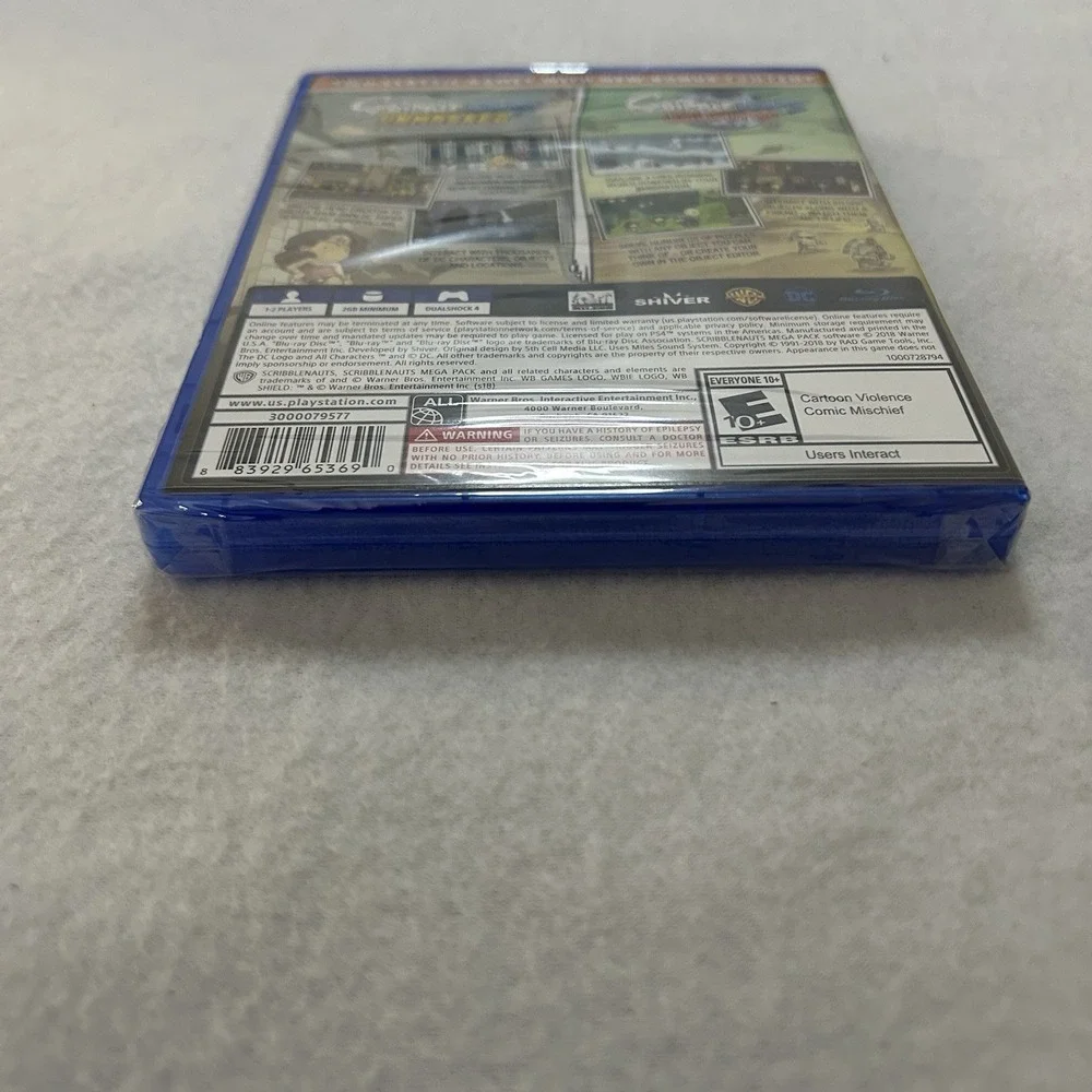 Scribblenauts Mega Pack - Sony PlayStation 4 PS4 Brand New Sealed